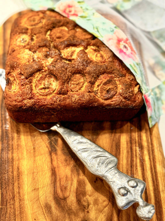 Cinnamon and Brown Sugar Banana Bread — My Glam Twist on a Classic - Chef Mel The Happy Chef