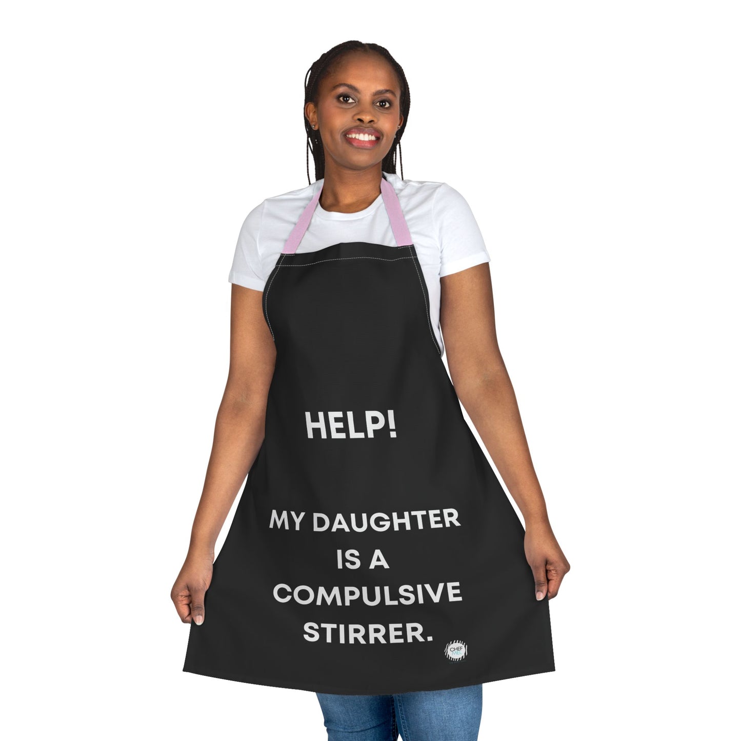 Chef Mel The Happy Chef Apron – Colourful, Stylish Cooking Apron Gift for Foodies, Home Cooks & Kitchen Confidence - Chef Mel The Happy Chef