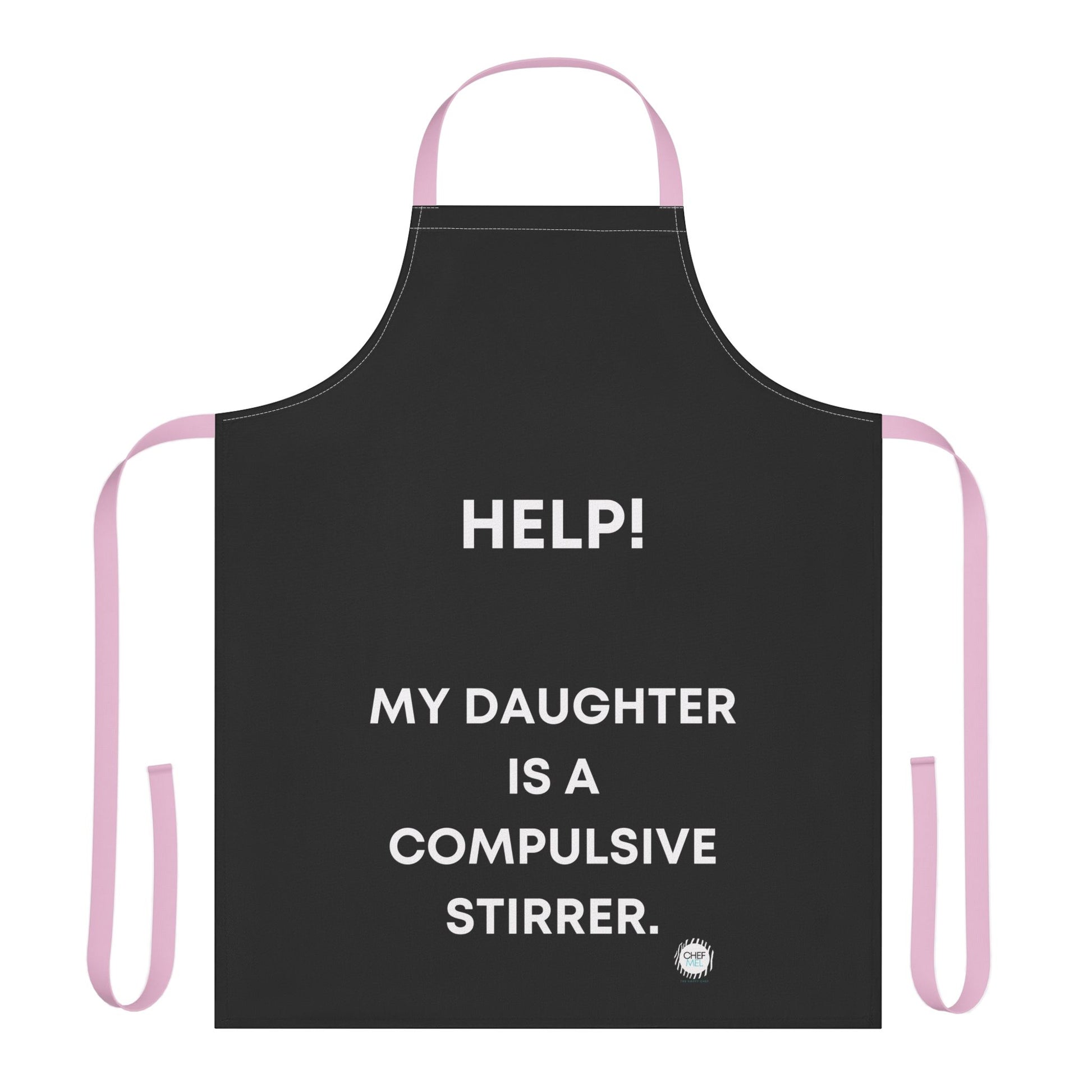 Chef Mel The Happy Chef Apron – Colourful, Stylish Cooking Apron Gift for Foodies, Home Cooks & Kitchen Confidence - Chef Mel The Happy Chef