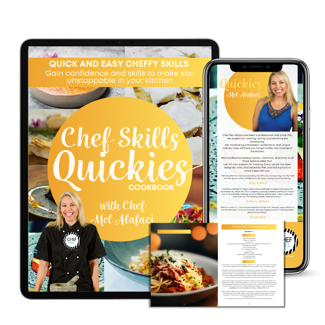 Cheffy Skills Quickies eBook - Chef Mel The Happy Chef