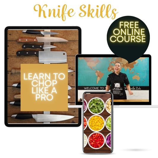 FREE Knife Skills Course - Chef Mel The Happy Chef