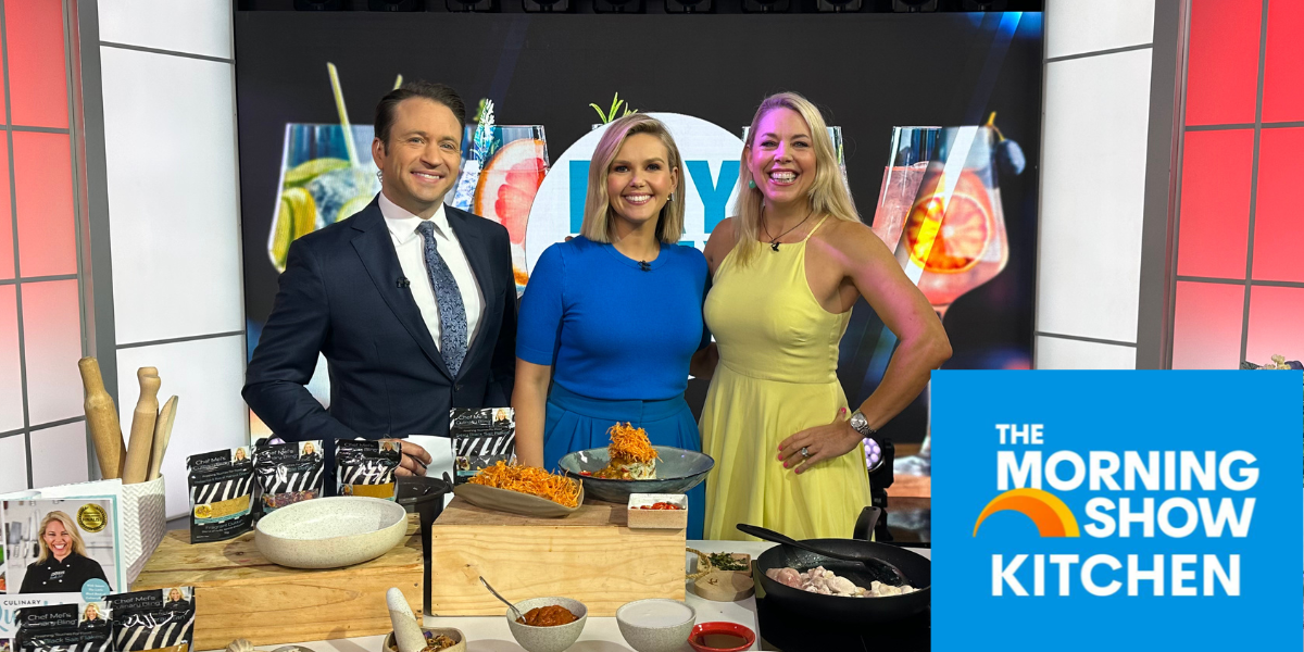 Chef Mel Celebrity Chef The Morning Show with hosts speaker presenter