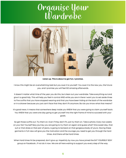 Eat Yourself Sexy Cooking and Mindset Course - Chef Mel The Happy Chef