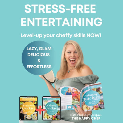 Entertainer’s Quickies Bundle (Cheffy Skills Cookbook + Culinary Quickies Cookbook)