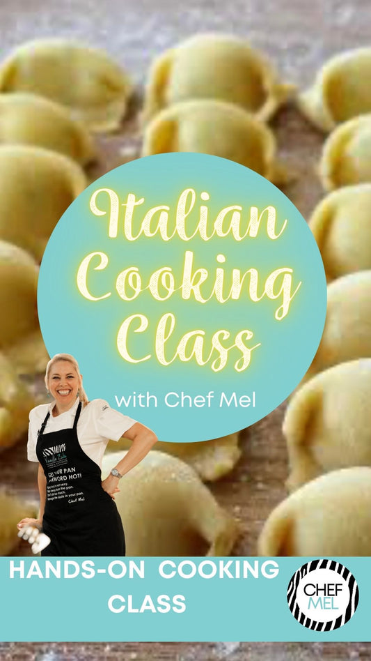 Italian Cooking Class: In Person with Chef Mel