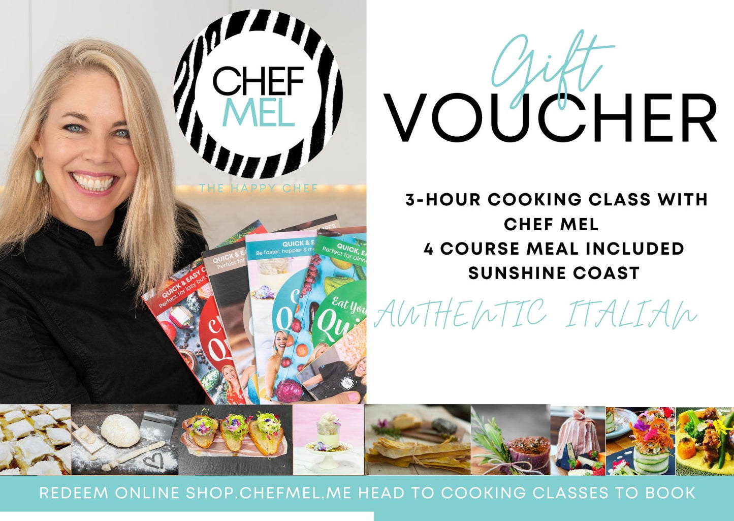 Authentic Italian Cooking Class Gift Voucher