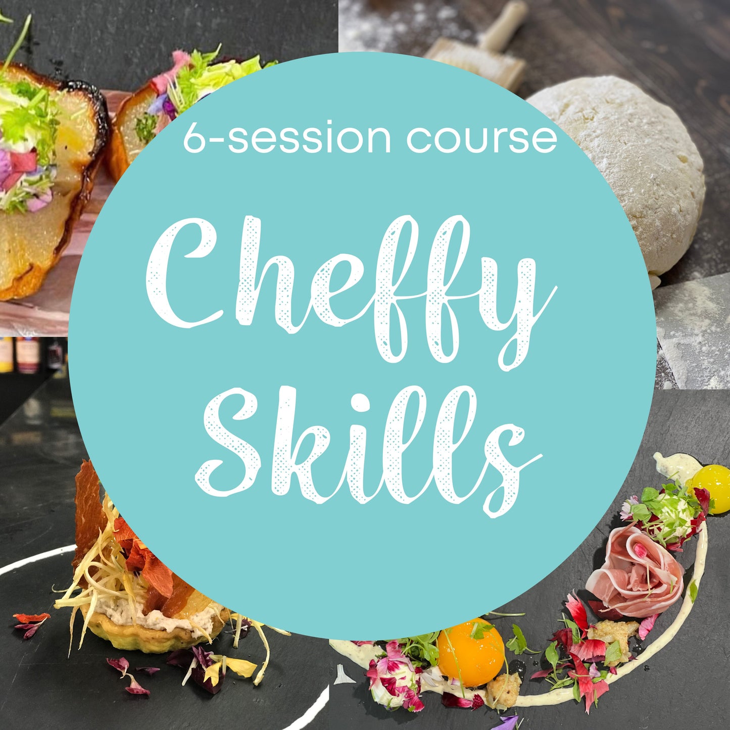 Complete Cheffy Skills Course: 6 Sessions to Complete Kitchen Confidence