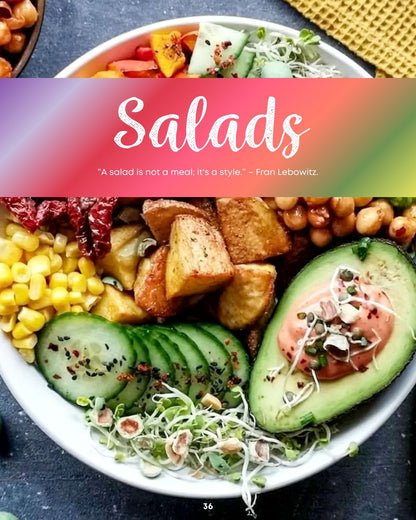 Veggie & Vegan Quickies Cookbook - Chef Mel The Happy Chef