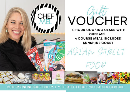 Asian Street Food Cooking Class Gift Voucher
