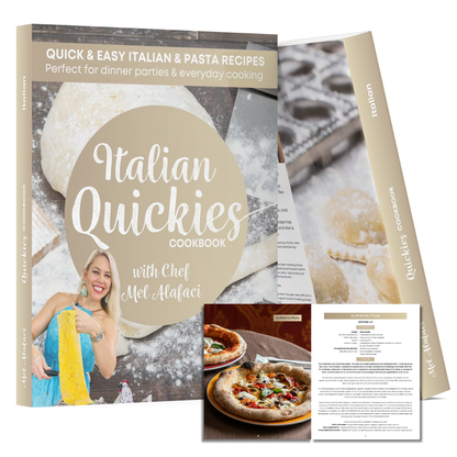 Italian Quickies Cookbook - Chef Mel The Happy Chef