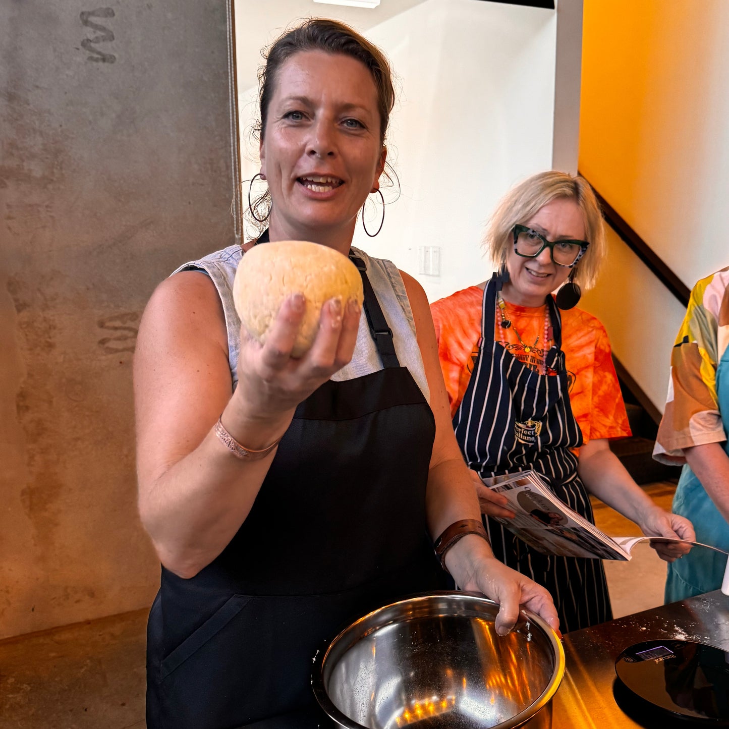 Pasta making success with Authentic Italian Cooking Class