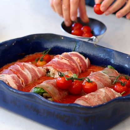 Healthy Eating Eat Yourself Sexy Quickies Cookbook Involtini of Chicken by Chef Mel