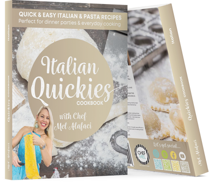 Italian Quickies Cookbook - Chef Mel The Happy Chef