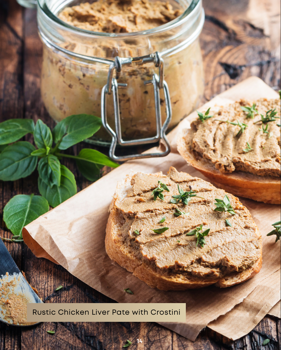 Italian Quickies Cookbook by Chef Mel Alafaci the Happy Chef Vanilla Zulu ebook digital cookbook series chicken liver pate with crostini for dinner parties